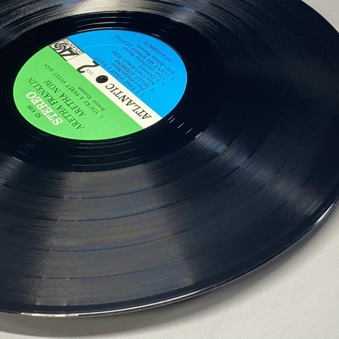 ★超激レア！極美品【USオリジナル/緑青ラベル】アレサ・ナウ