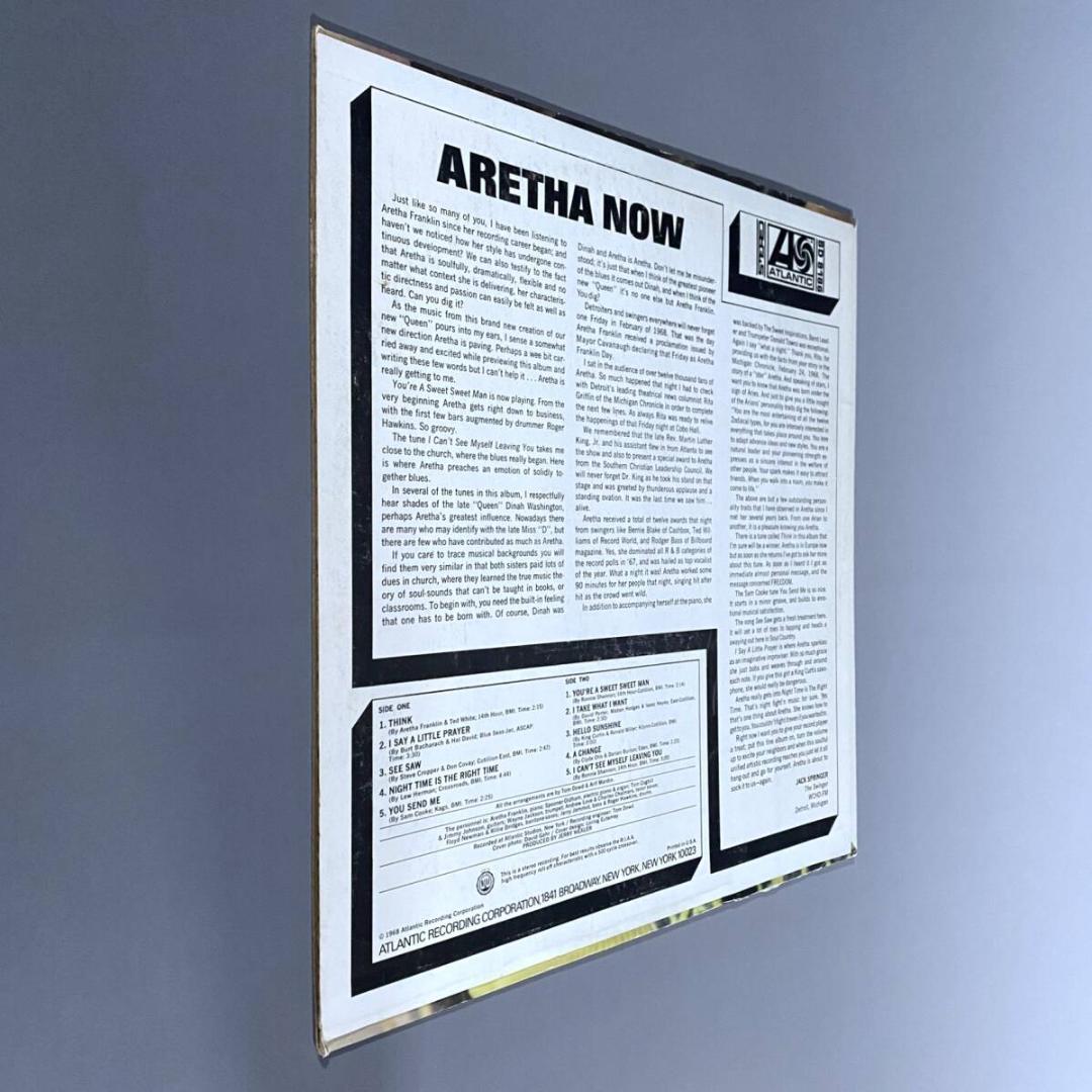 ★超激レア！極美品【USオリジナル/緑青ラベル】アレサ・ナウ