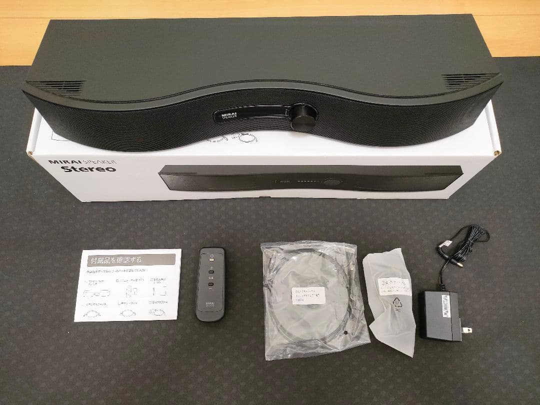 MIRAI ミライスピーカー ステレオSF-MIRAIS6 使用期間3ヶ月の美品