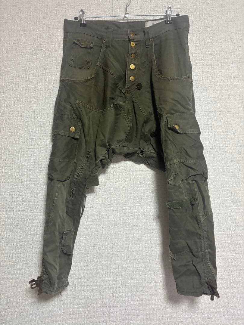 希少 PAPER by JKF リメイク ギミック カーゴパンツ アルチザン M