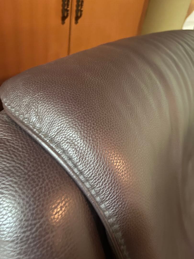 A*）様 himolla / ヒモラ 1人掛けソファ　総革 ブラウンIDC大塚家