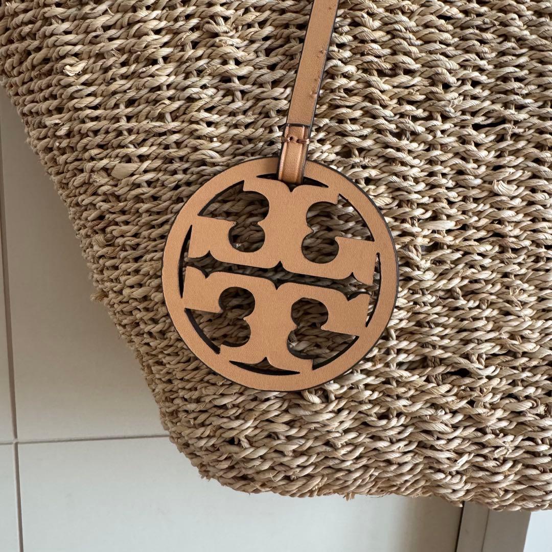 【美品】トリーバーチ かごバッグ ベージュ