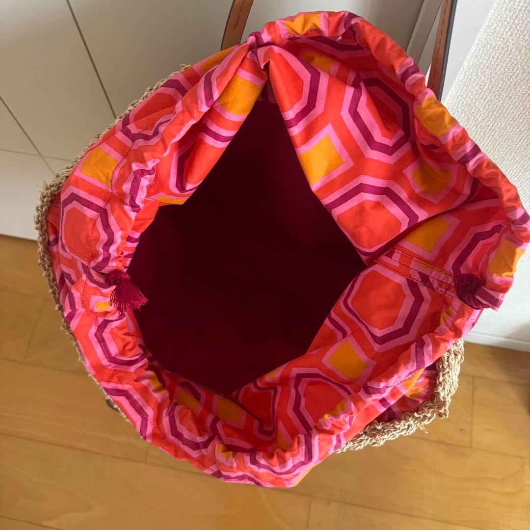 【美品】トリーバーチ かごバッグ ベージュ