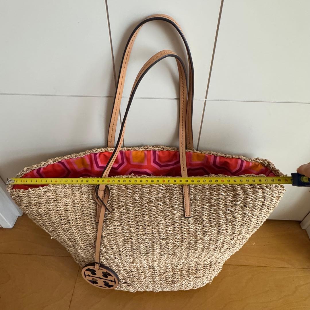 【美品】トリーバーチ かごバッグ ベージュ