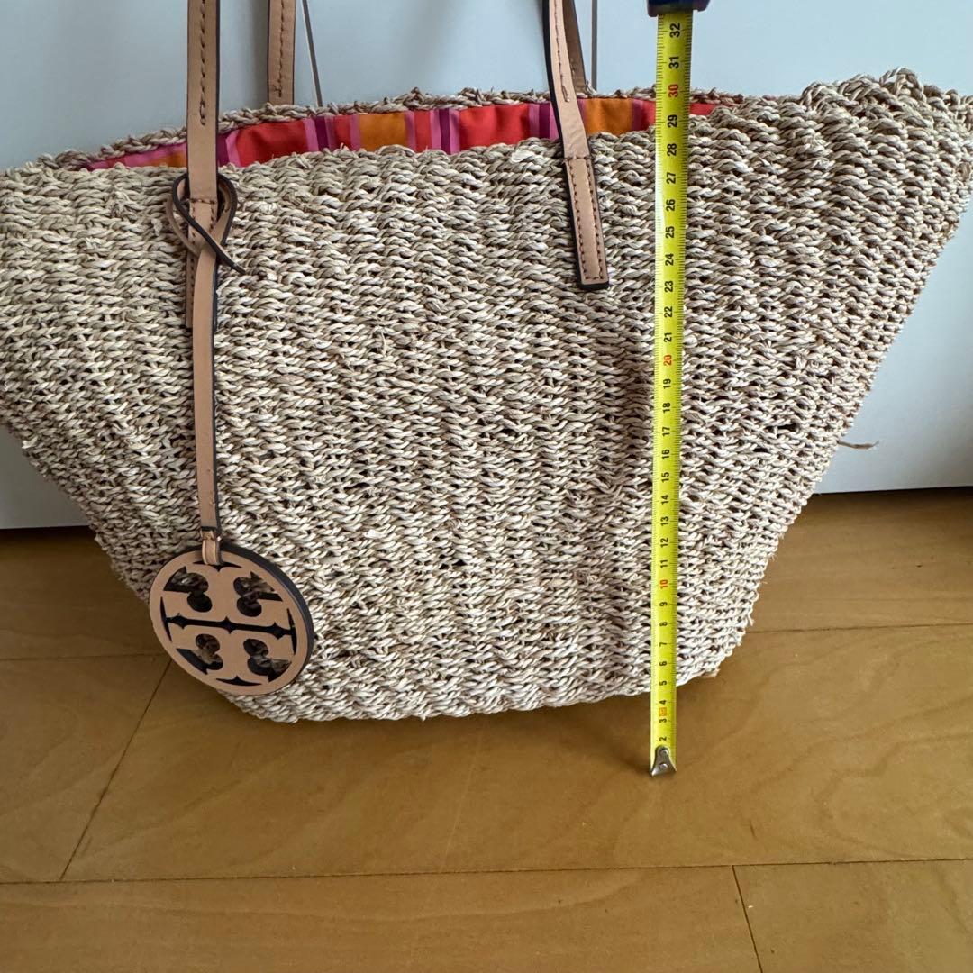 【美品】トリーバーチ かごバッグ ベージュ