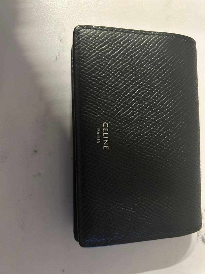 セリーヌ ビジネスカードホルダー カードケース ブラック CELINE