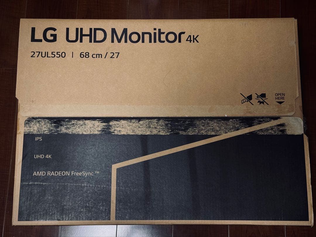 LG 27UL550-W 27インチ 4K 液晶ディスプレイモニター