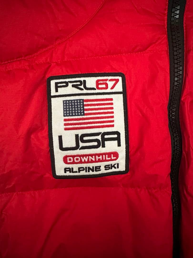 Polo by Ralph Lauren レッドダウンベスト 【L】