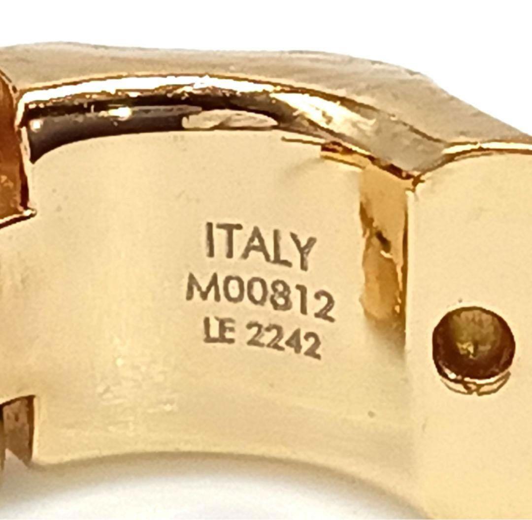 ルイヴィトン M00812 ブックル ドレイユ ピロー ナノグラム 片耳ピアス