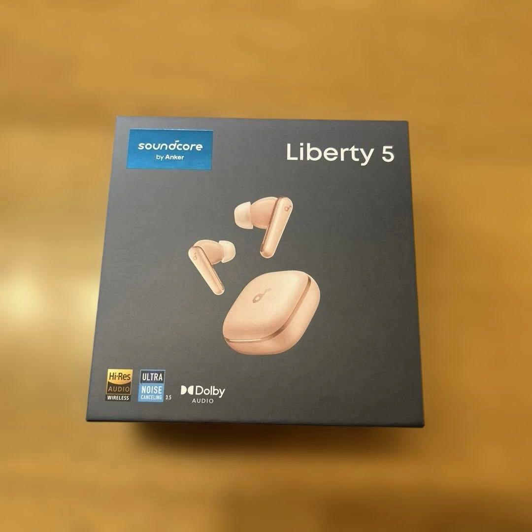Anker SoundCore Liberty 5 アプリコットピンク