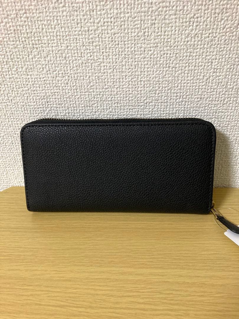 【新品・未使用・タグ付】COACH ブラック長財布　アウトレット