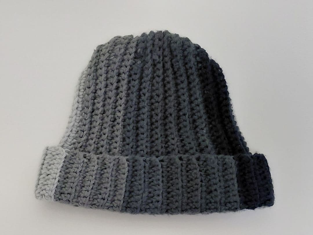美品　Supreme　Gradient　Crochet　Beanie　Black
