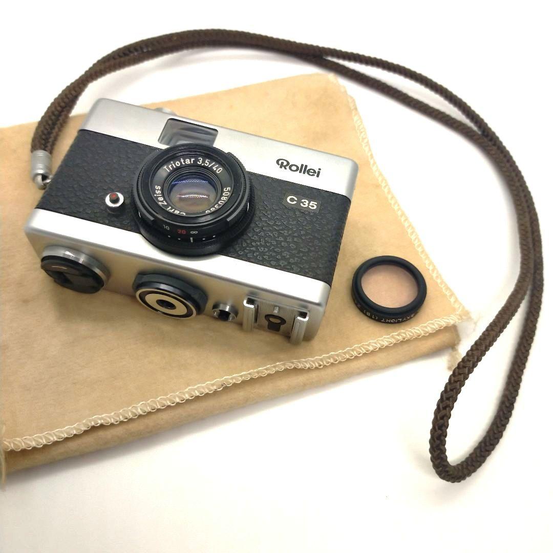 ローライc35 Rollei C35 ドイツ製　レトロカメラ　美品　昭和レトロ