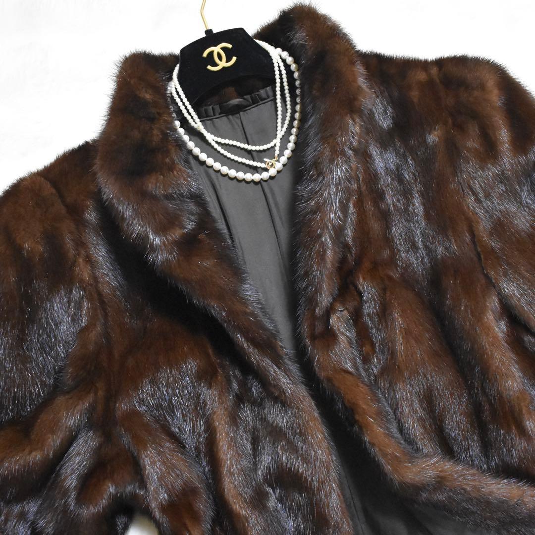 ✨極美品✨ MG Sable FUR デミバフミンク　試着程度　定価86万　国産