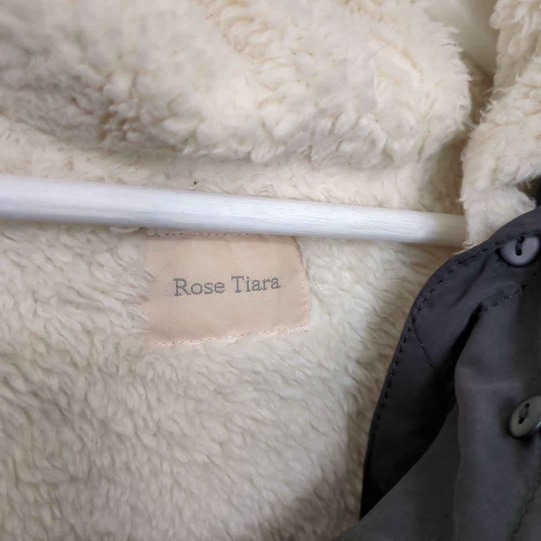 値段交渉可＊Rose Tiara フード付きダッフルコート ブラック