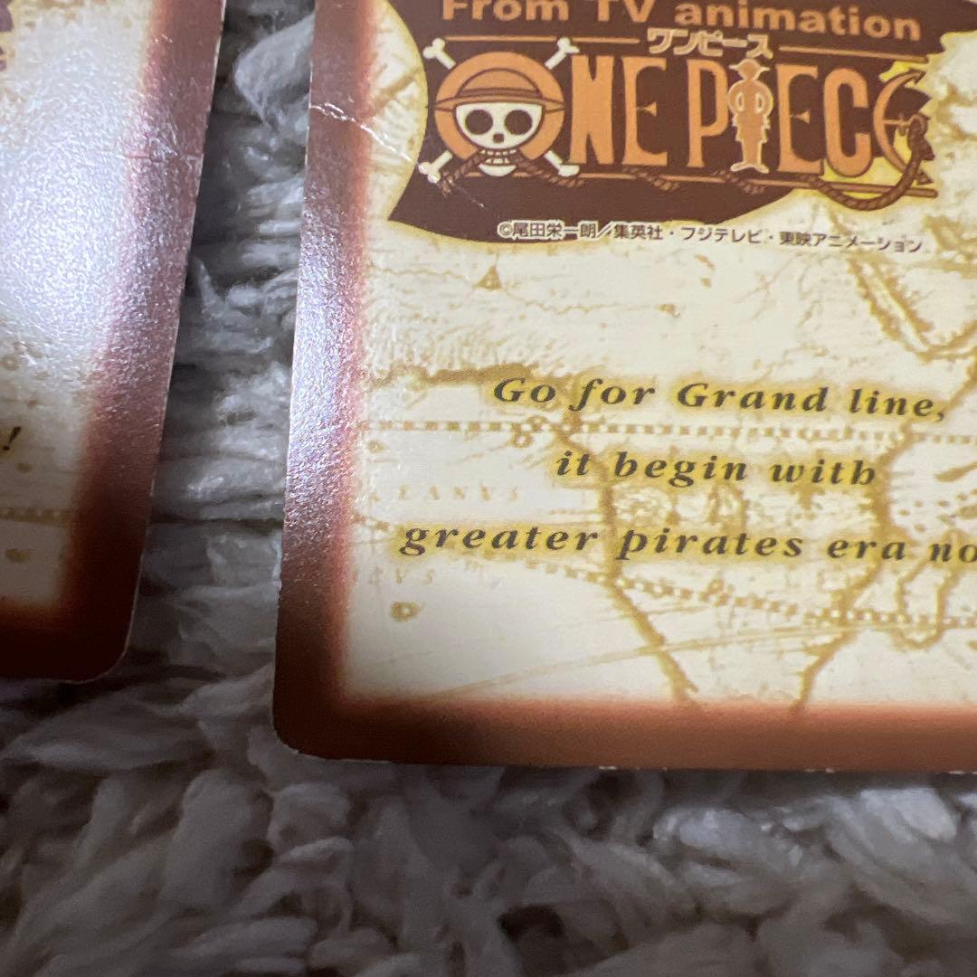 ワンピースカード　ハイパーバトル　シャンクス 、バギー　初期