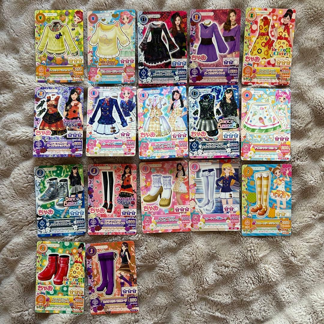 アイカツカードセット 58枚 初期 ゴスマジックミニハット有