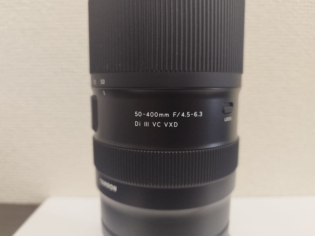 TAMRON 50-400mm F4.5-6.3 + 三脚座セット