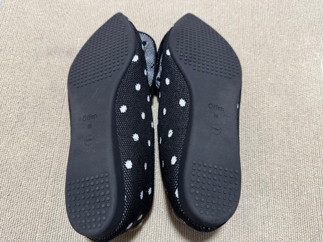 靴 Offen pointed-BUTTFEE Black & Ivory