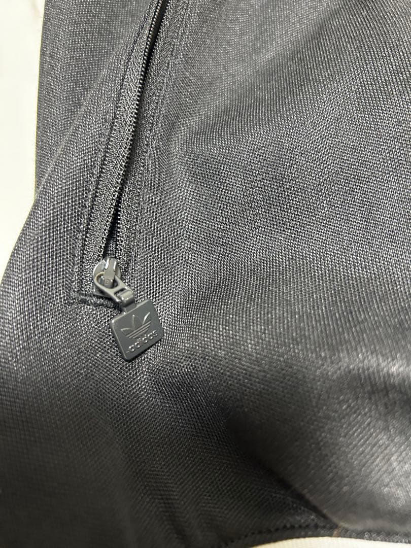 adidas トラックジャケット ドイツ　黒/白　XL