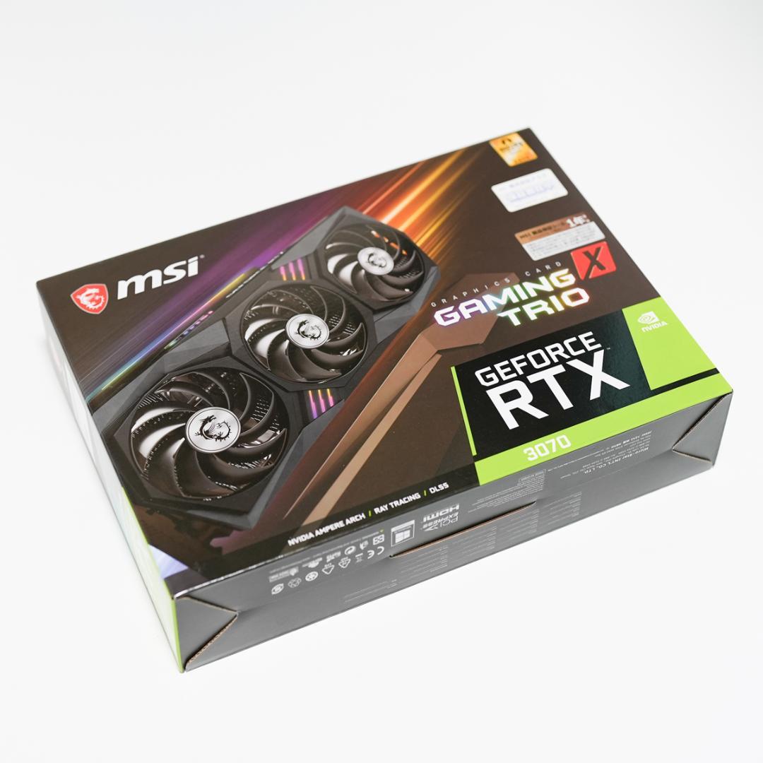 グラフィックボード・グラボ・ビデオカード MSI GeForce RTX 3070 GAMING X TRIO 8GB