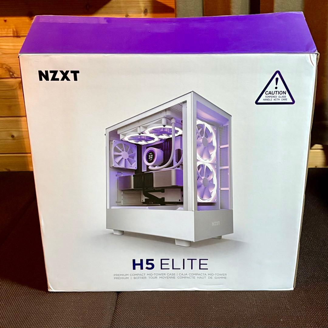 NZXT H5 ELITE ホワイト PCケース