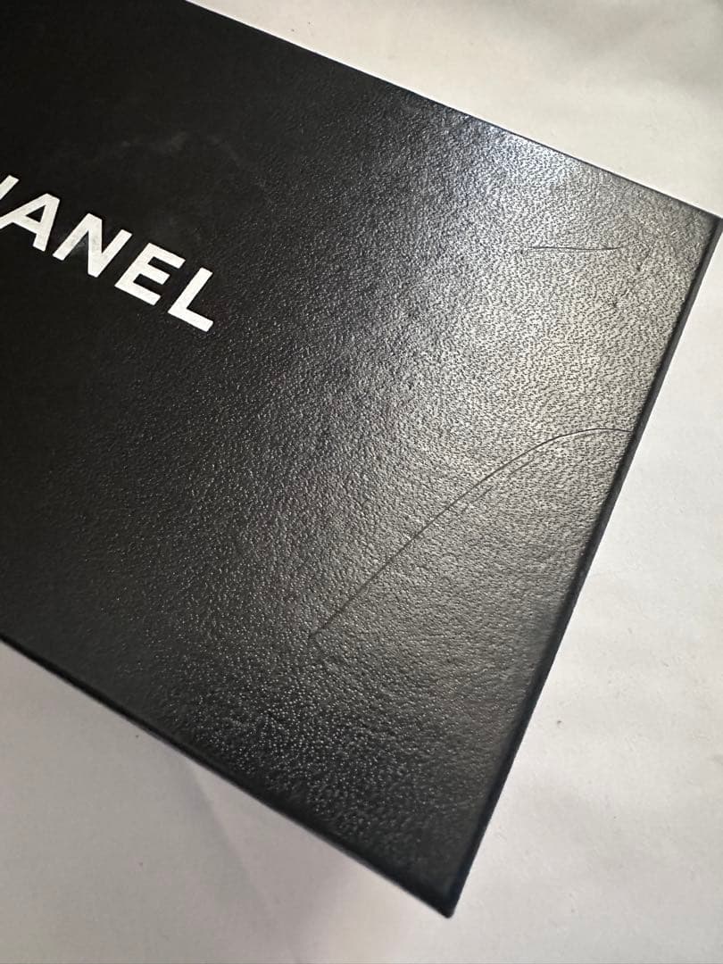 CHANEL《ヴィンテージ ロゴヘアバレッタ》ベージュ 箱有 くすみカラー