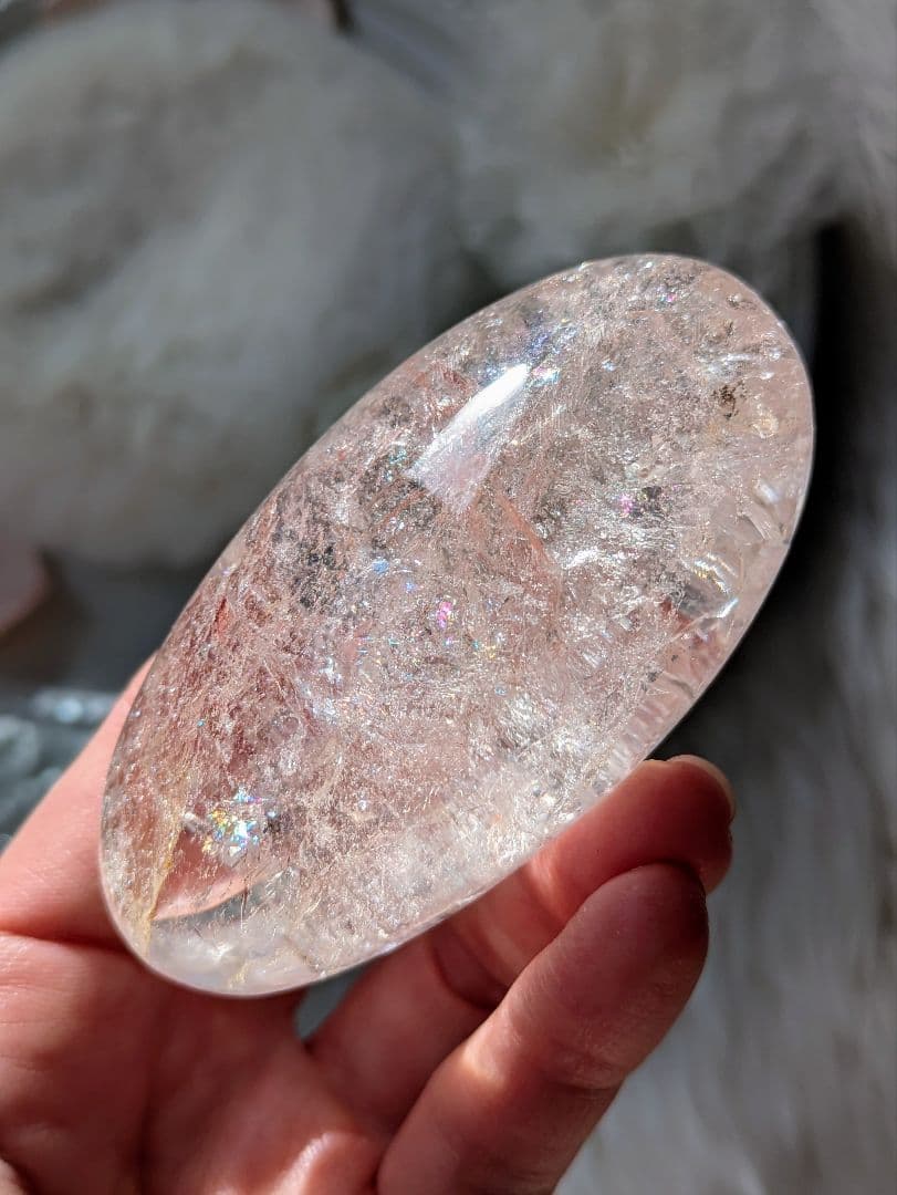 本日限定価格　♡ピンクアゼツライト（通称） ピンククォーツ♡ パーム　（小）