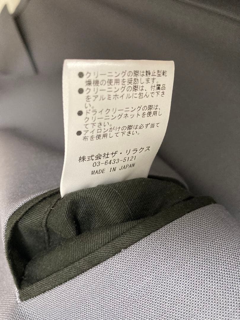 the CLASIK テーラードジャケット　DORMEUIL高級ウール　グレー