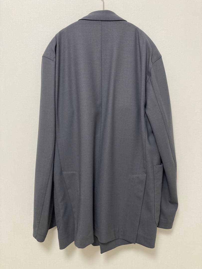 the CLASIK テーラードジャケット　DORMEUIL高級ウール　グレー