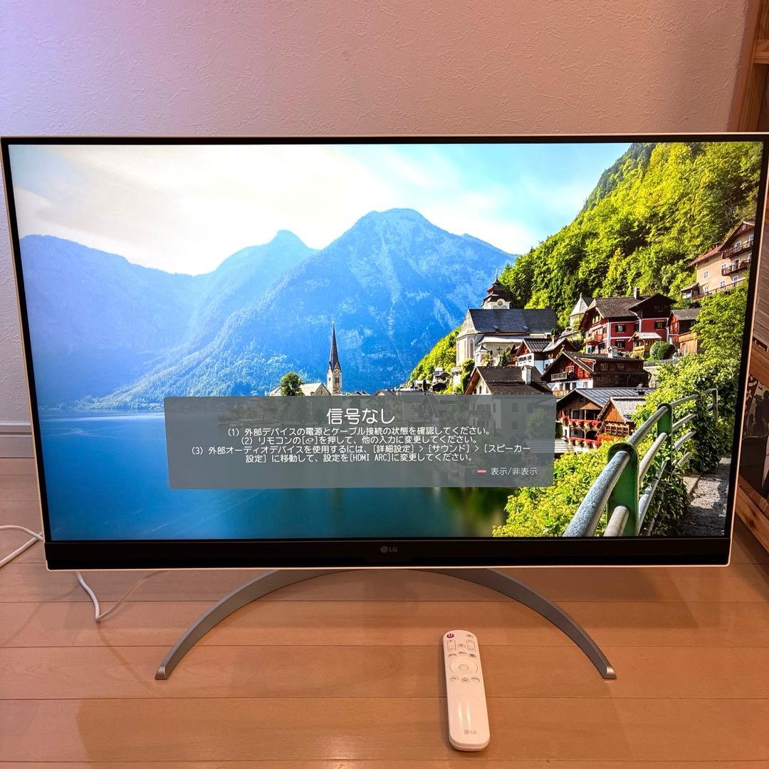 LG MyView スマートモニター 32SQ730S-W 4K 32インチ