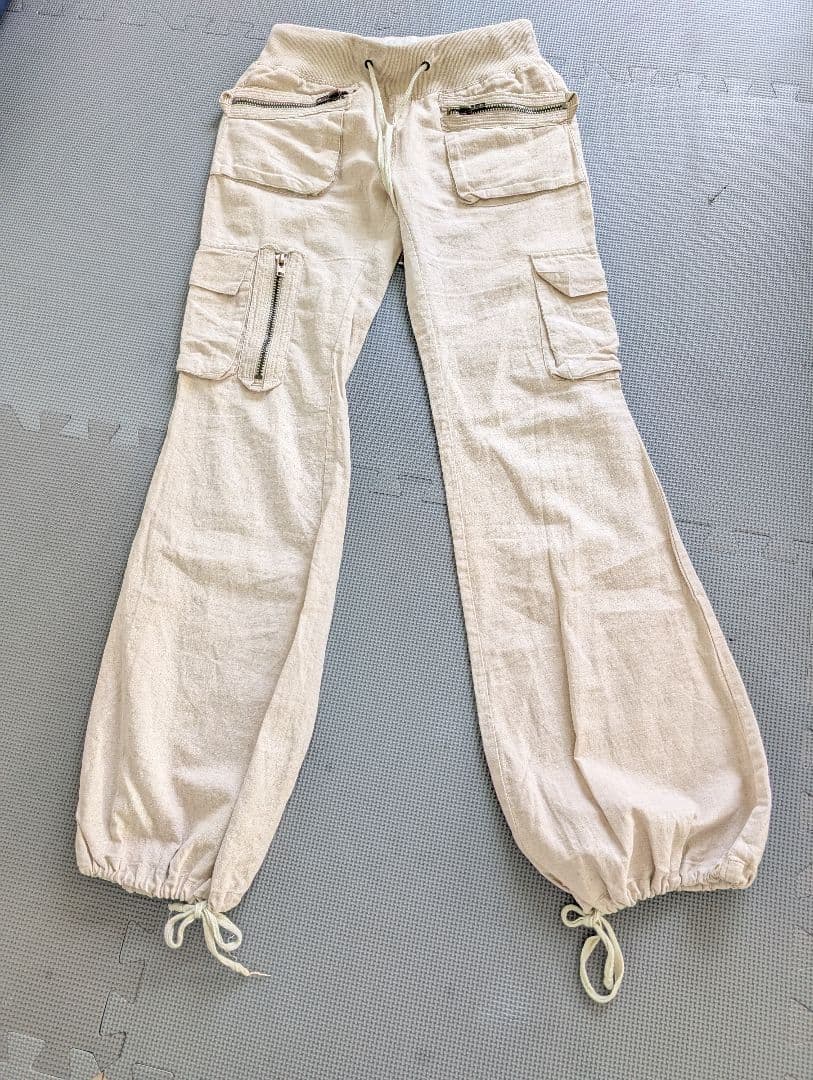 goa アイボリーカーゴパンツ