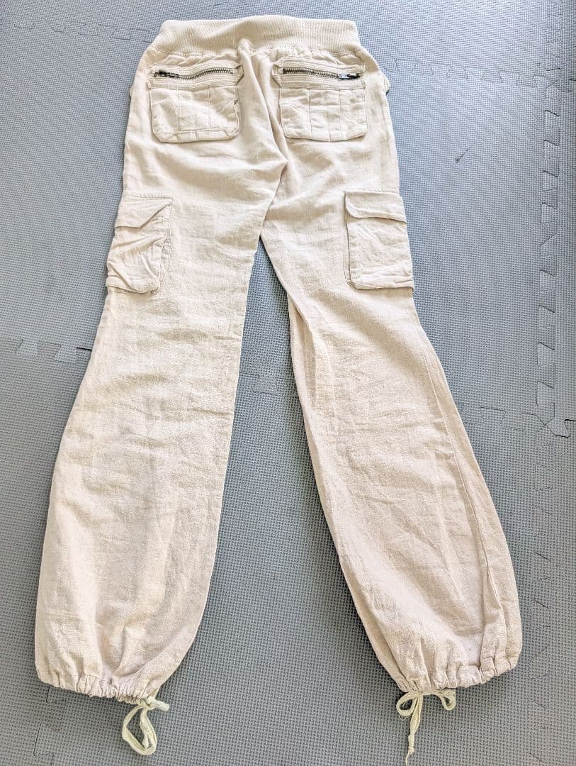 goa アイボリーカーゴパンツ