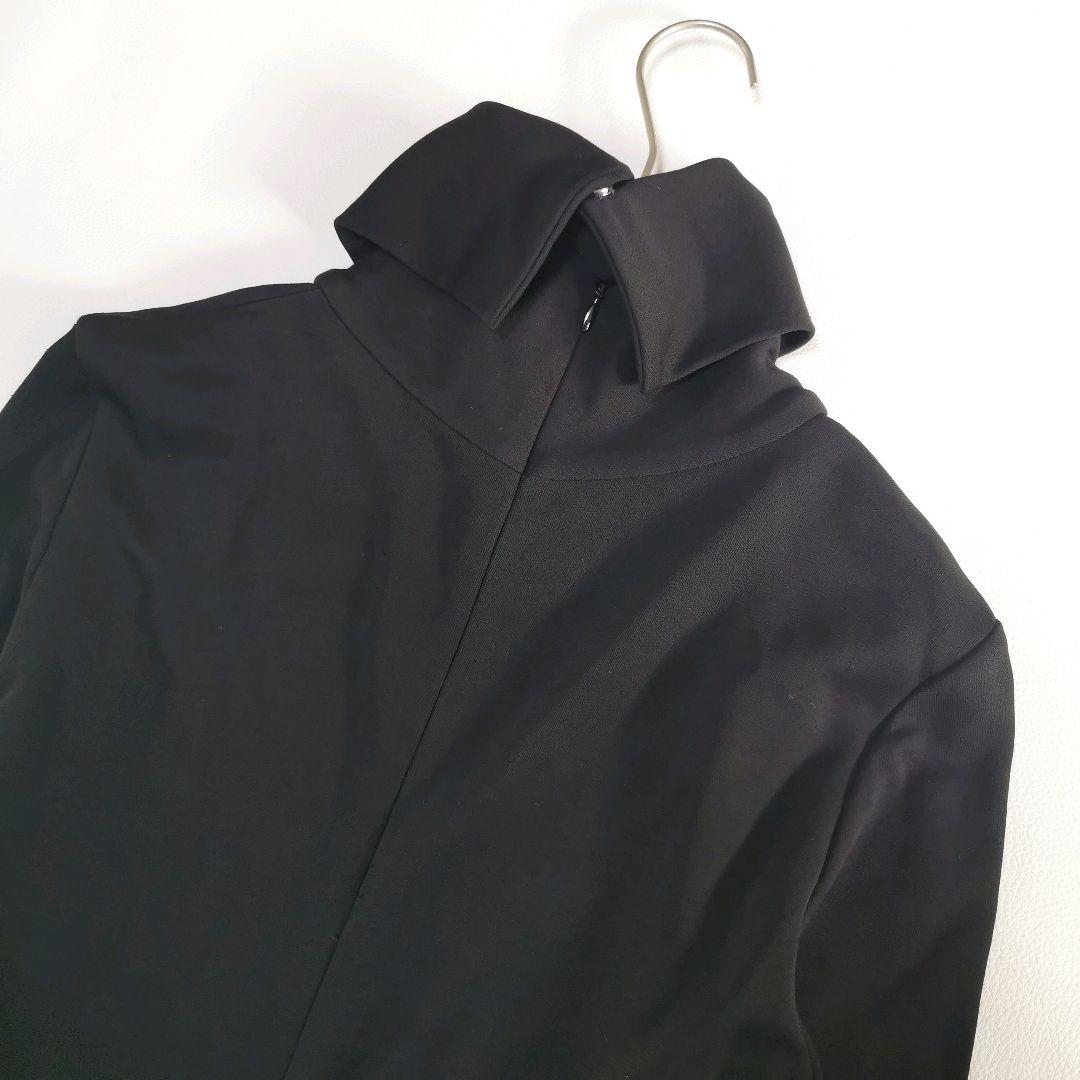 【美品✨】フェンディ ロングワンピース 切替え ハイネック 黒 42