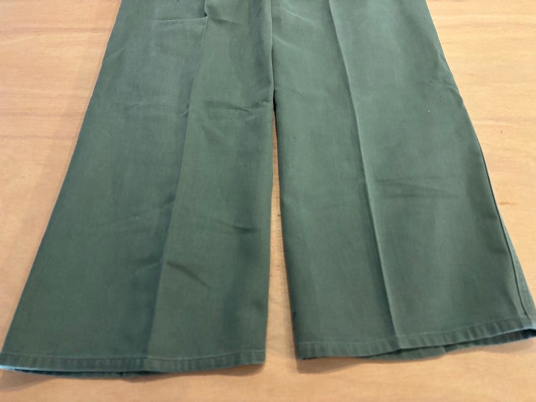 希少 40s 米軍実物 ベイカーパンツ 月桂樹ボタン ② OG-107