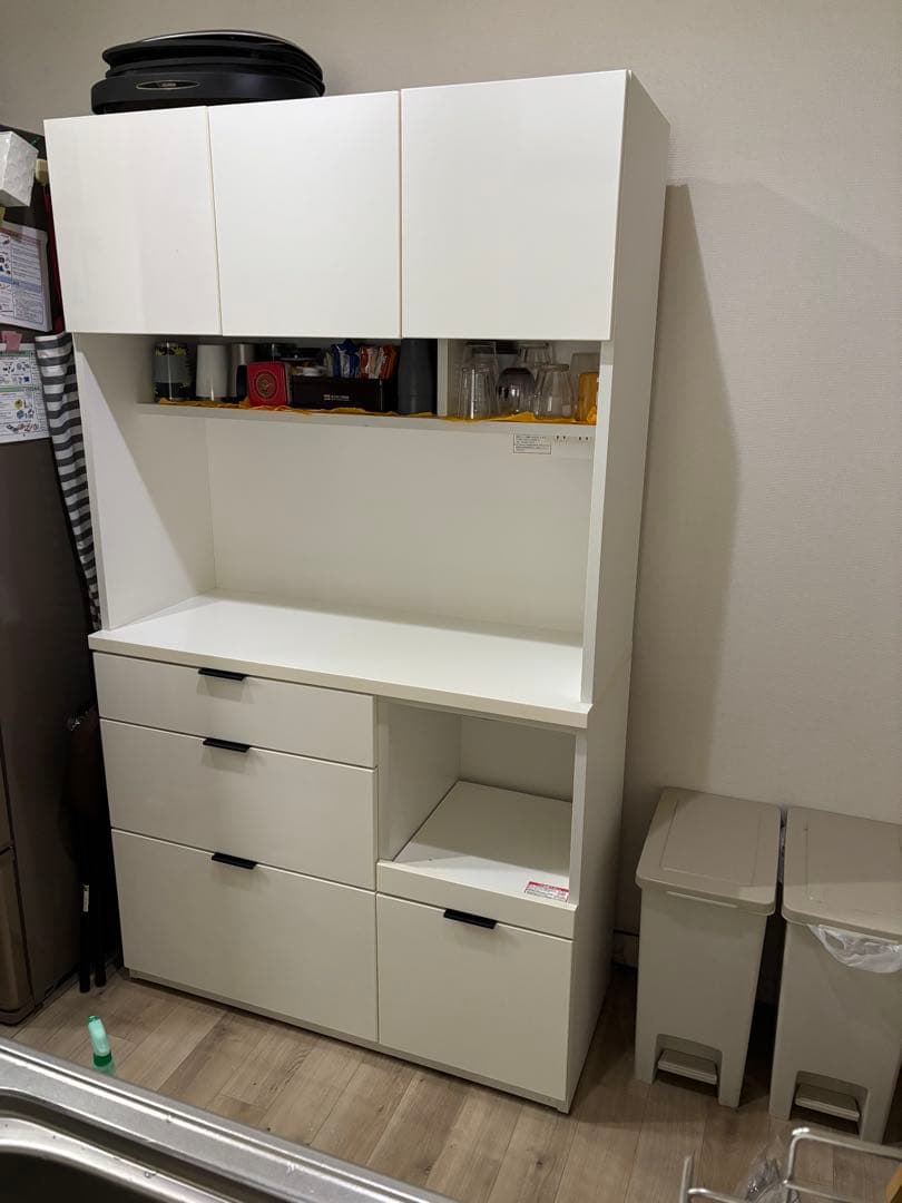 ホワイト 食器棚・カップボード