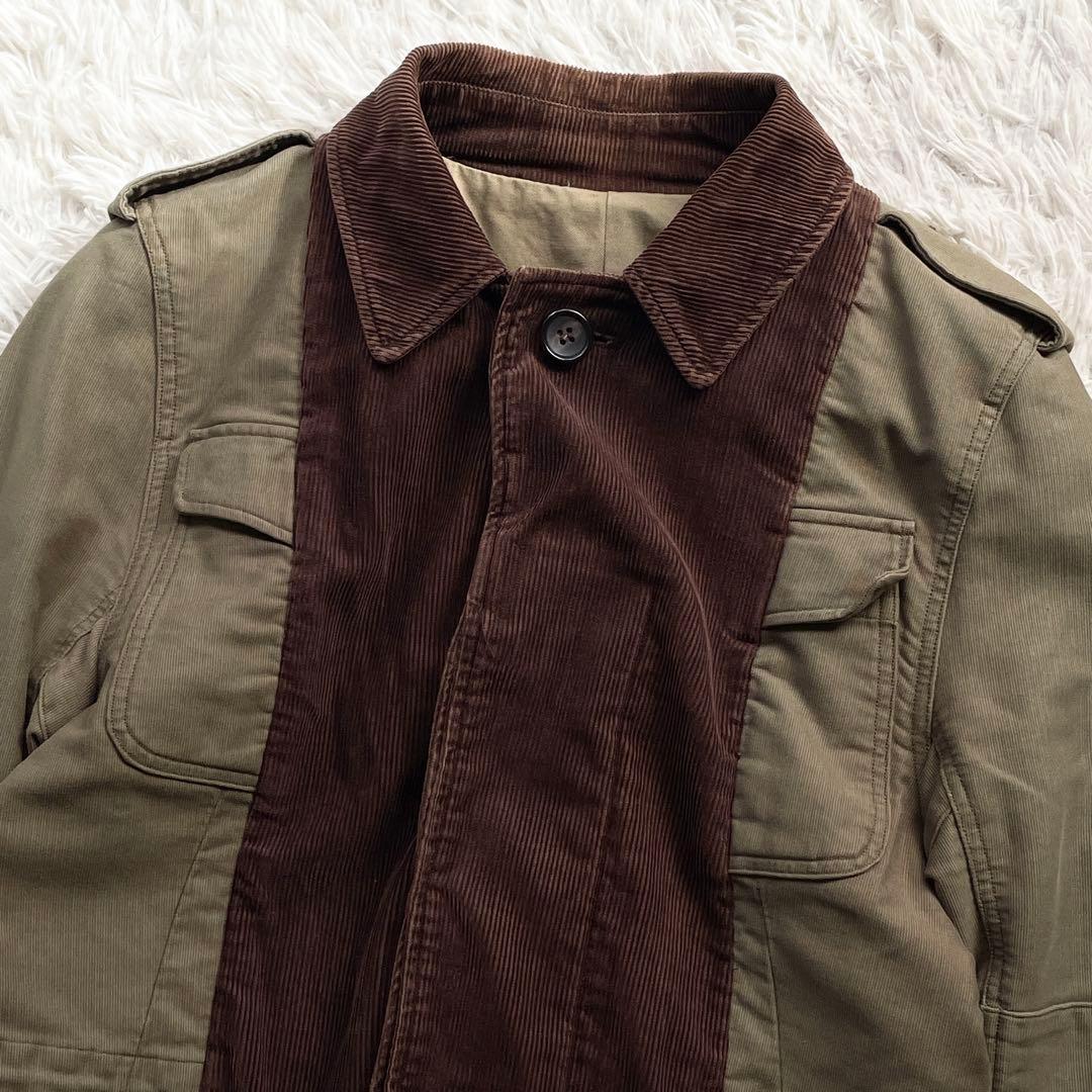 名作 MIHARAYASUHIRO 再構築 ミリタリーコート ミリタリーグリーン