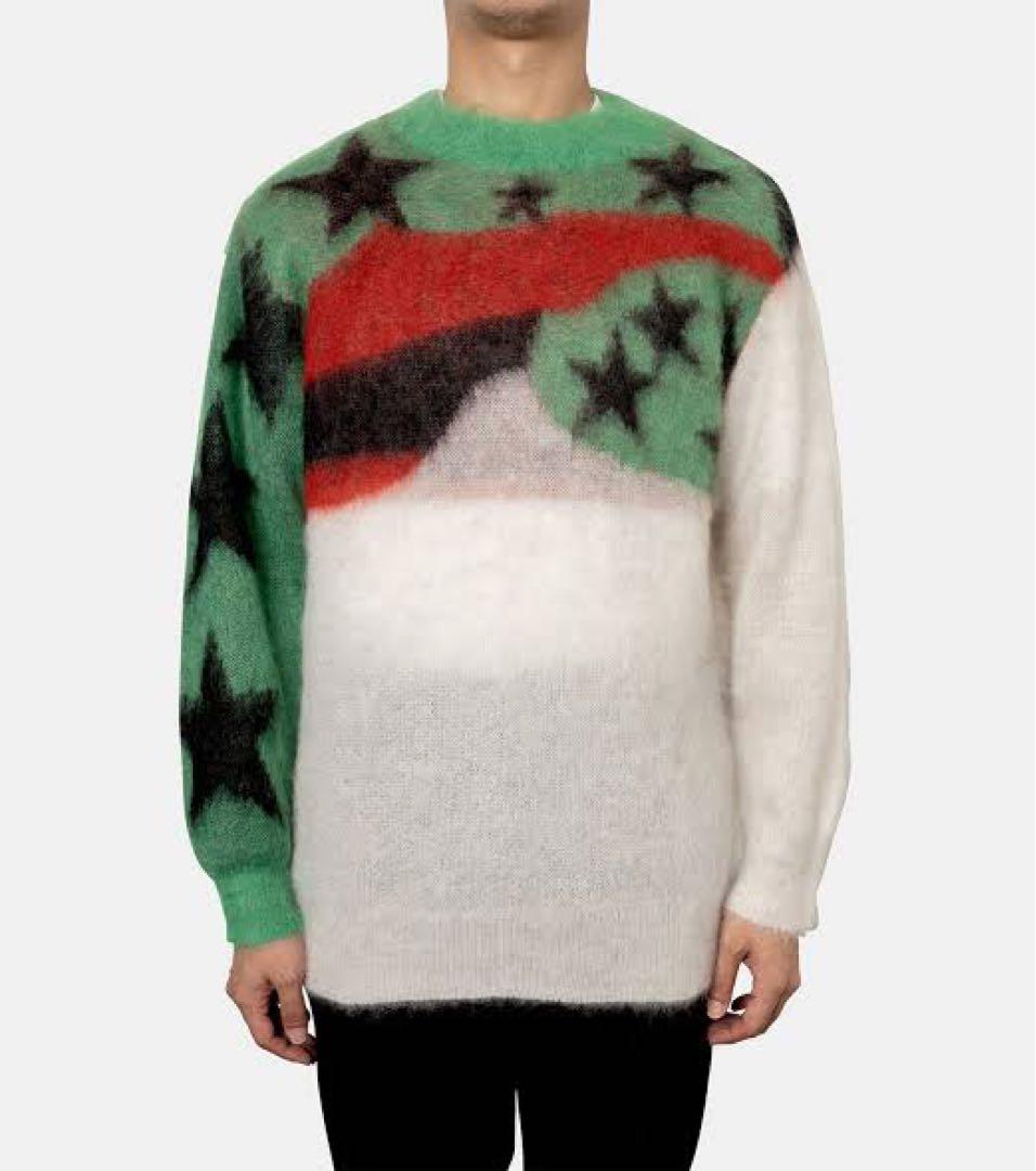 トップス SAINT Mxxxxxx DENIM TEARS Mohair Knit