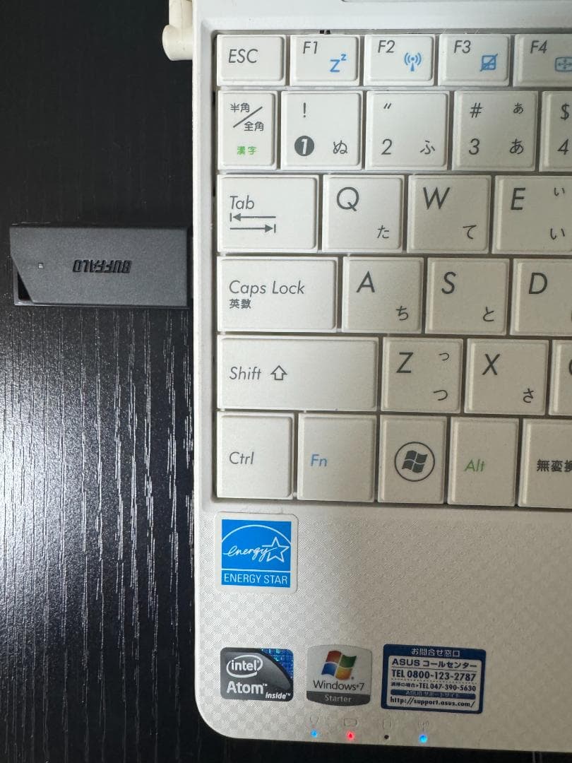 ジャンク扱い　Eee PC 1001PXD ミニノートパソコン ASUS