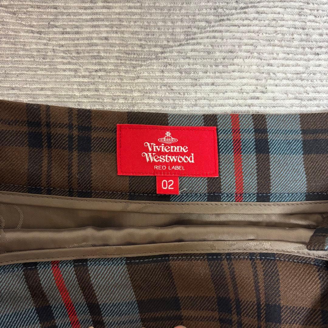 vivienne westwood チェックスカート