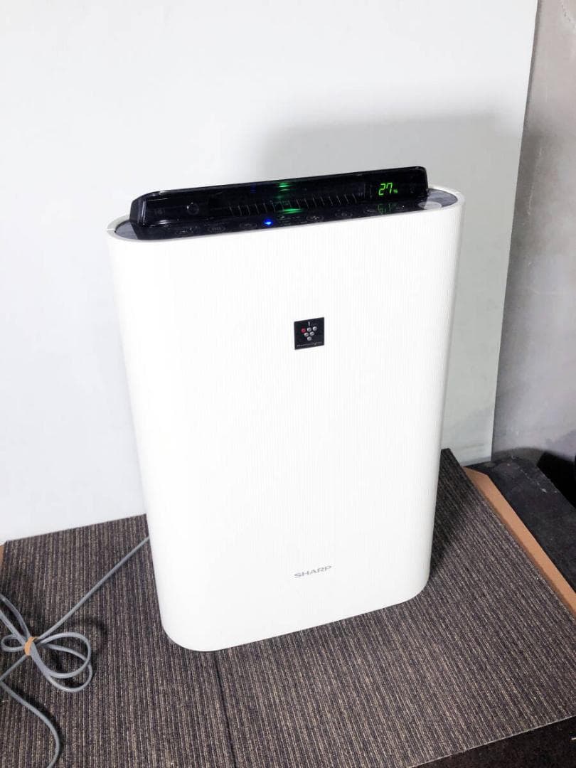 ★美品 中古★SHARP 加湿空気清浄機【KC-H50-W】G3MF
