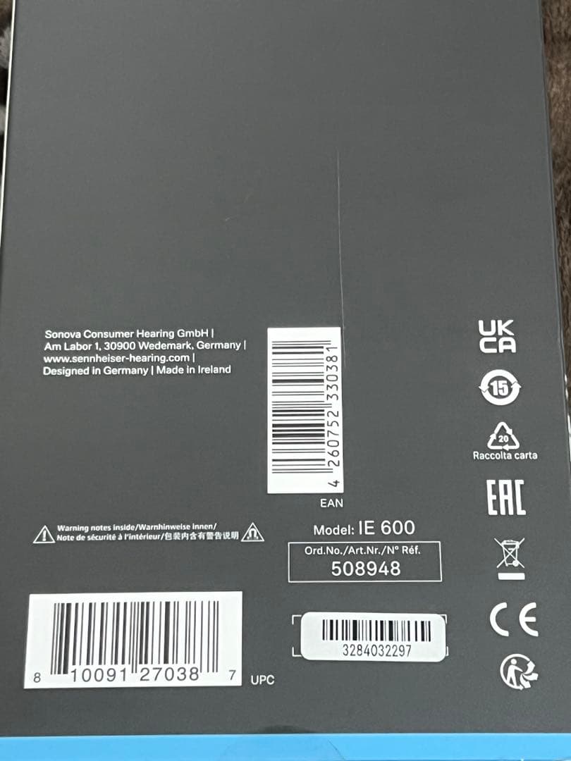 美品 SENNHEISER IE600 2024年製