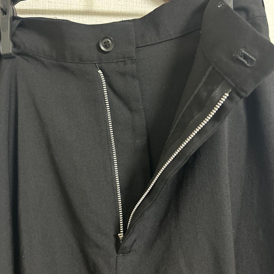 B Yohji Yamamoto サルエルパンツ ジッパー付き