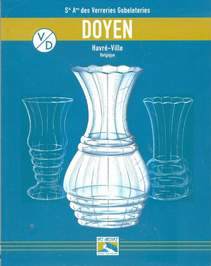 Doyen　ベルギー製　1930年代　アールデコ　フラワーベース