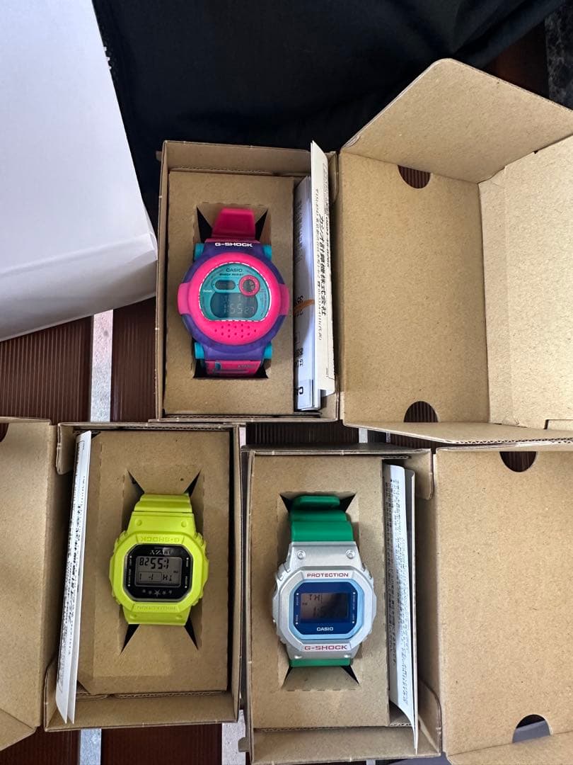 G-SHOCK 2026 福袋　デジタル腕時計 3個セット