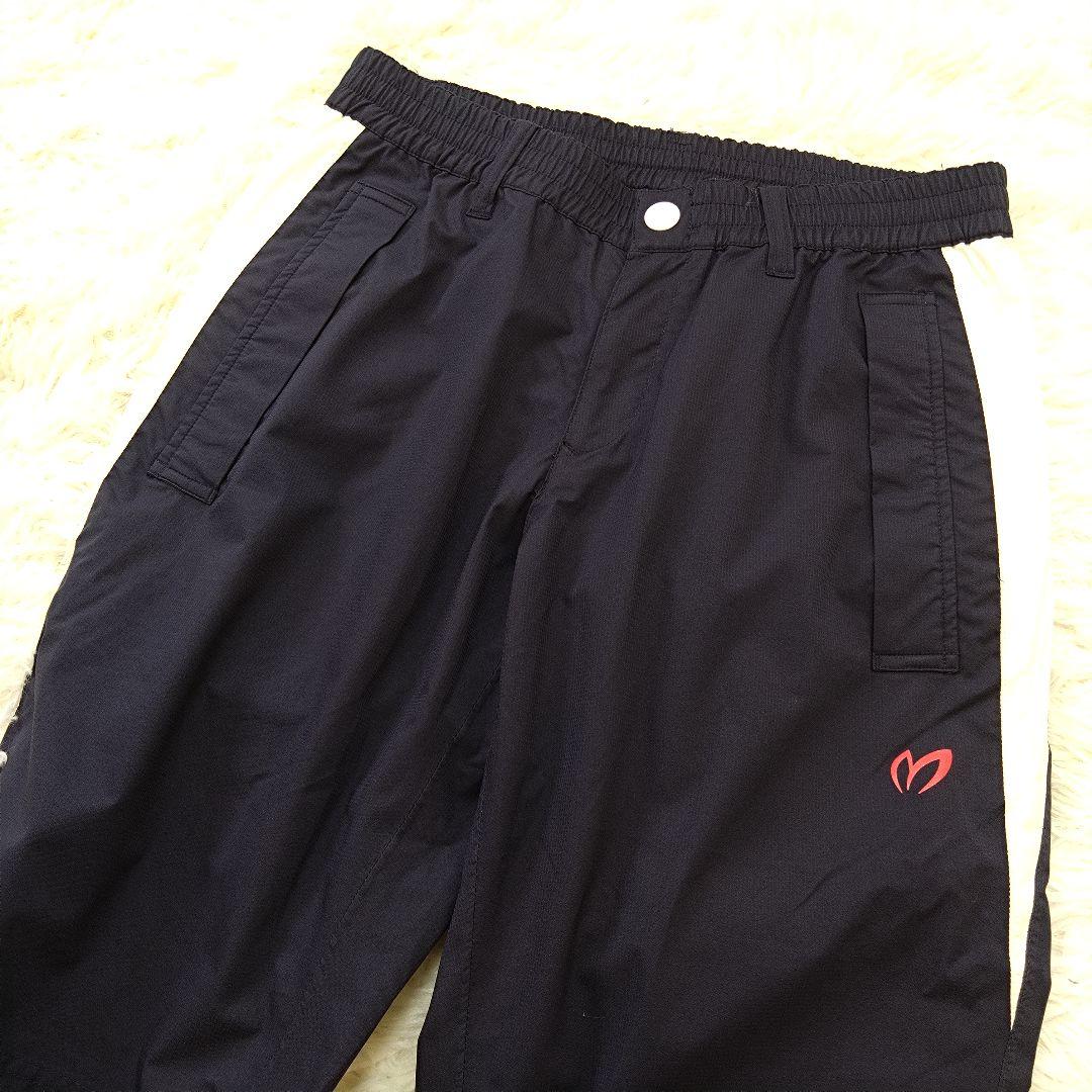 美品 マスターバニー レインウェア セットアップ 2way ゴルフ ネイビー S