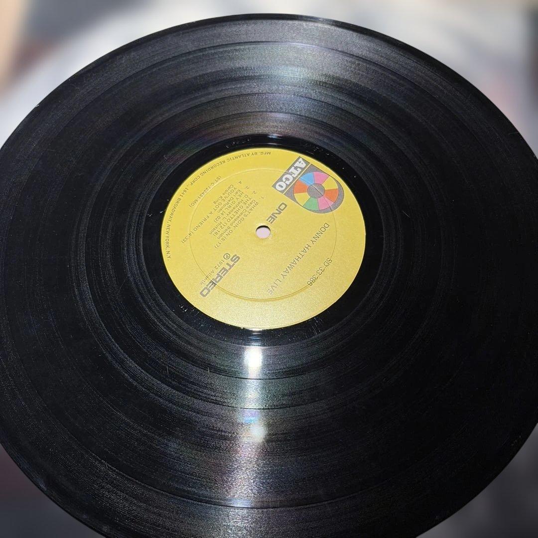 [レコード] Donny Hathaway Live LP ダニーハサウェイ