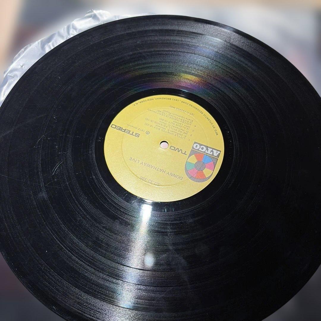 [レコード] Donny Hathaway Live LP ダニーハサウェイ