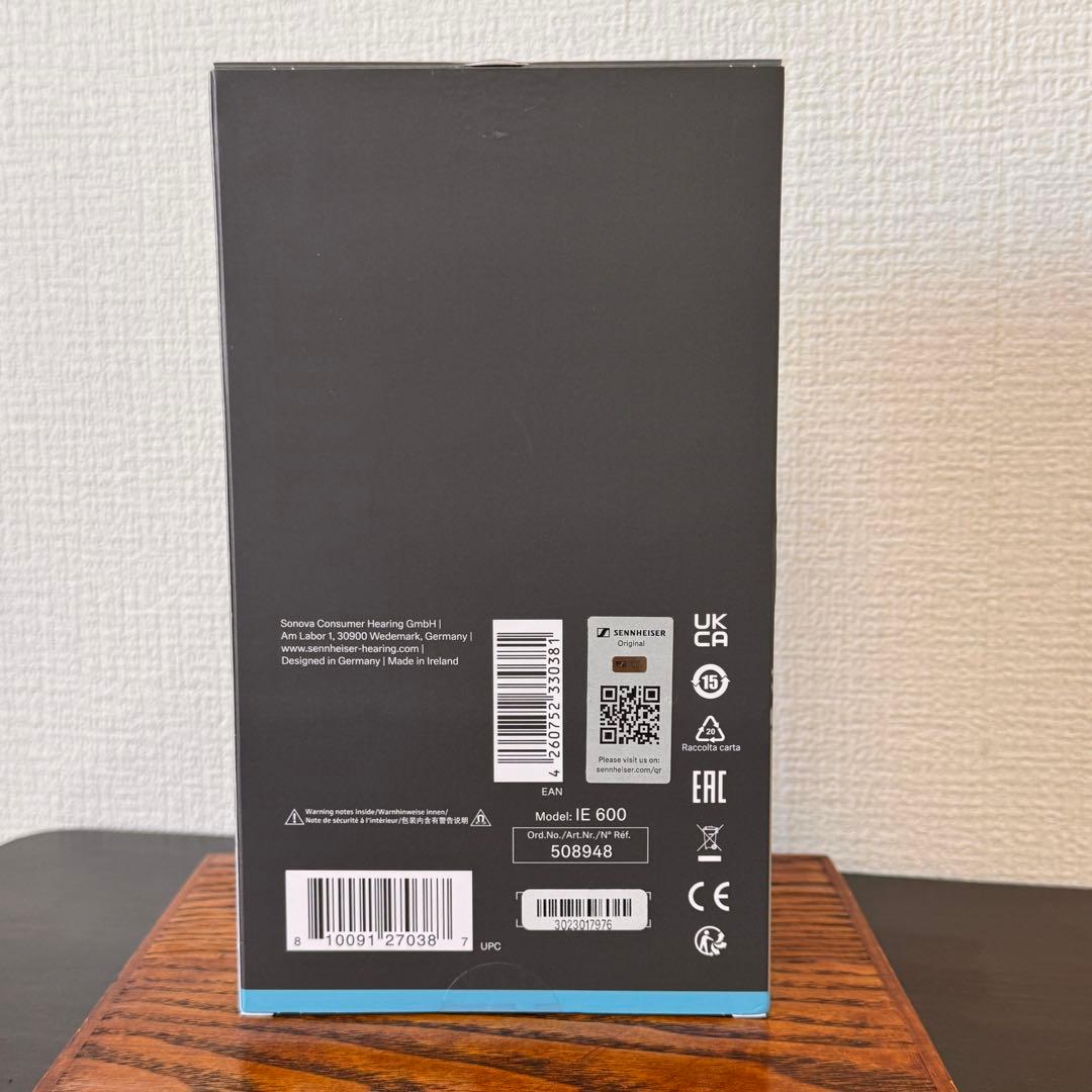 Sennheiser IE 600 ハイエンド 有線イヤホン 付属品完備 正規品