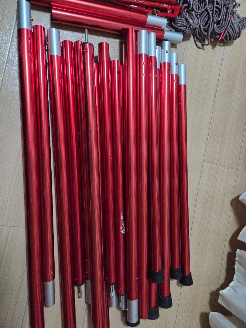 The Camper Newレクタタープ M 耐水圧3000mm エリッゼペグ付